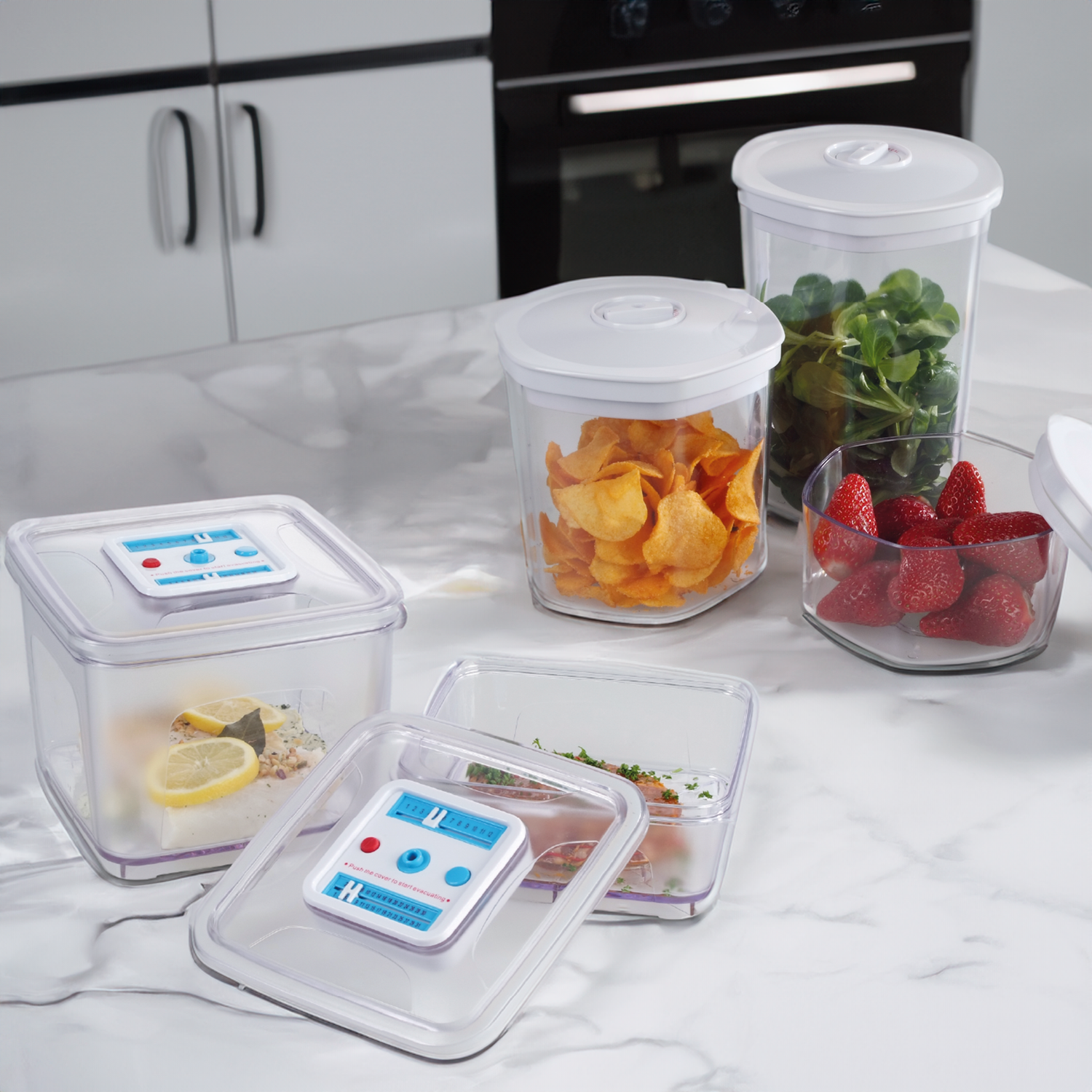 Vakuumbehälter & Weinverschlüsse