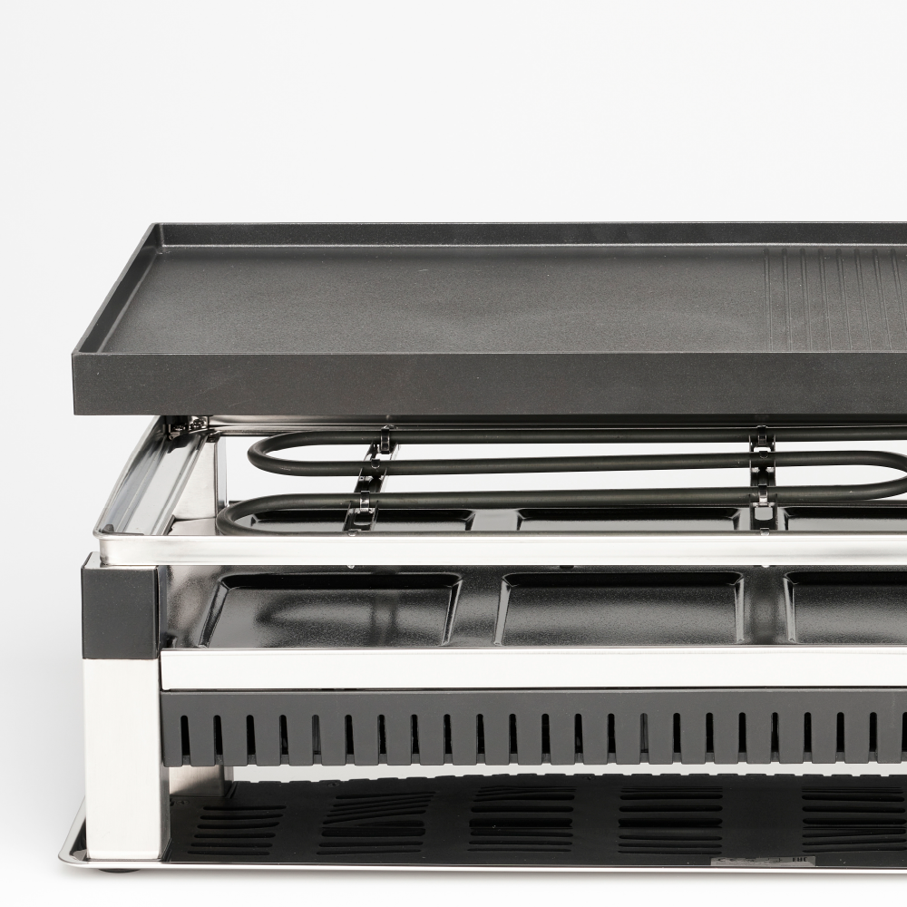 Solis Raclette & Pizza Grill for 8 - 791 -Raclette Grill - Tischgrill ...