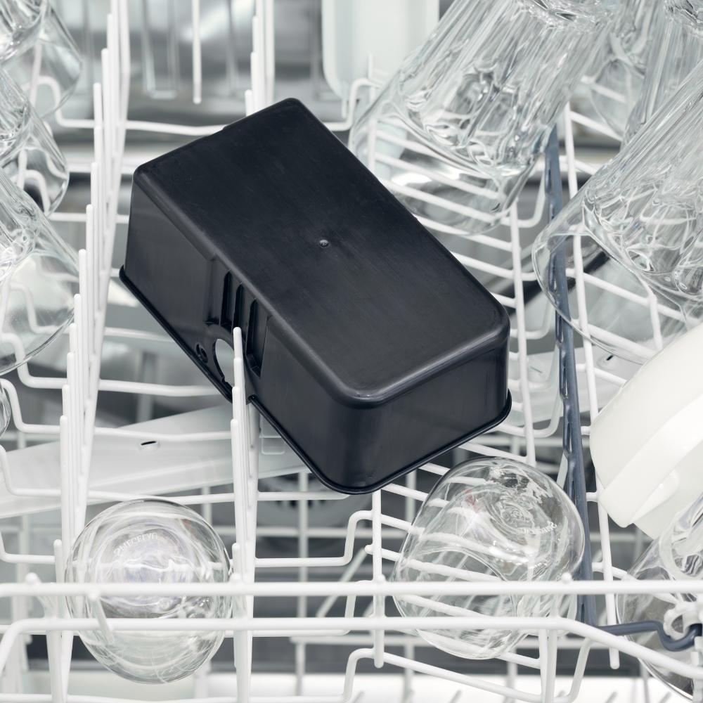 Inneneinsatz der Solis Perfetta Ausklopfschale im Geschirrspüler