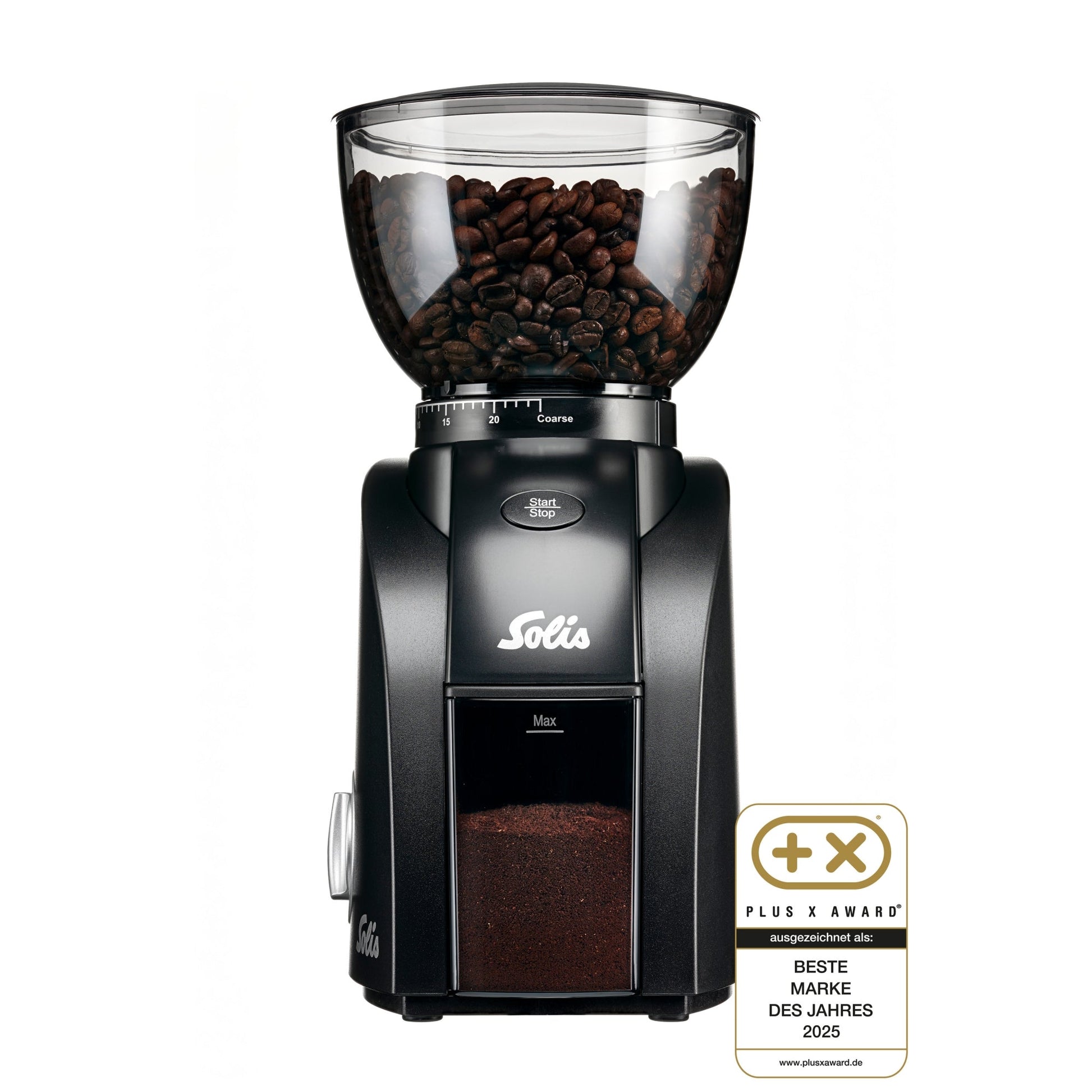 Solis Scala Zero Static Kaffeemühle mit Plus X Award – Beste Marke des Jahres 2025